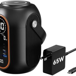 Minthouz Large Power Bank 54000mAh, Outdoor Power Bank with 140W Output, Wireless Charging, Versatile Camping Lantern, Portable Charger for Camping & Travel, Laptop Portable Charger